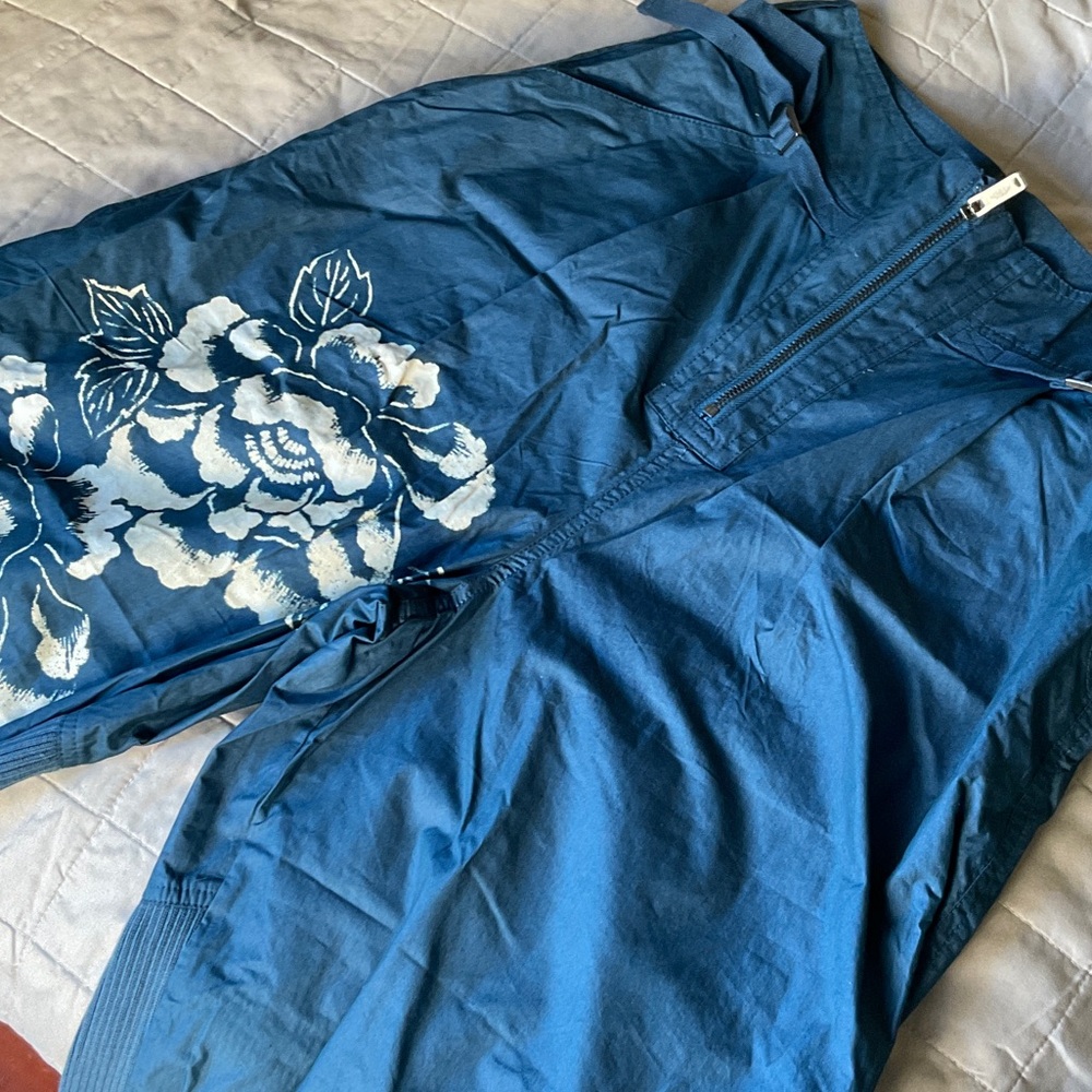 FP Movement by Free People Blue Wide Leg Pants